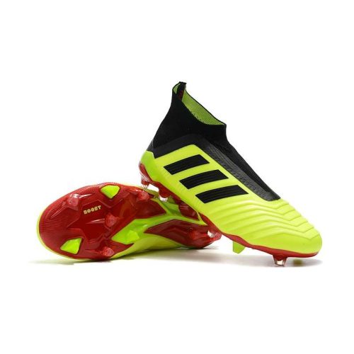 adidas fodboldstøvler til mænd Predator 18+ FG - Gul Rød Sort_5.jpg